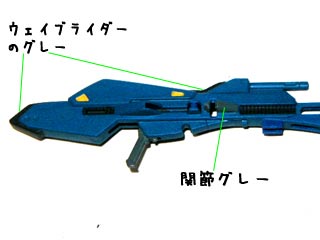 HGUCゼータガンダムの製作(プラモデル)