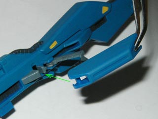HGUCゼータガンダムの製作(プラモデル)