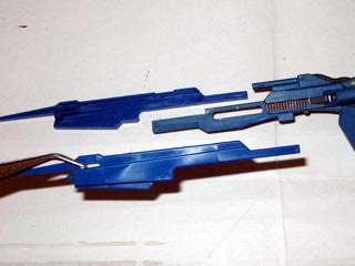 HGUCゼータガンダムの製作(プラモデル)