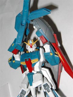 HGUCゼータガンダムの製作(プラモデル)