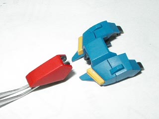 HGUCゼータガンダムの製作(プラモデル)