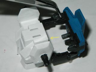HGUCゼータガンダムの製作(プラモデル)