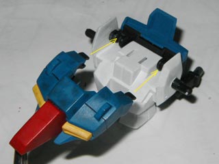 HGUCゼータガンダムの製作(プラモデル)