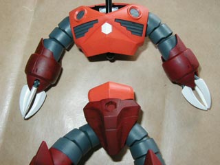 HGUCズゴック（プラモデル,ガンダムの製作